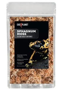 EXO PLANET Mech torfowiec Sphagnum moss 150g / 8L (brykiet) - Podłoże do terrarium - miniaturka - grafika 1