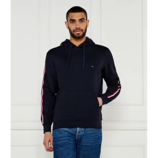 Tommy Hilfiger Bluza GLOBAL STRIPE Regular Fit - Bluzy męskie - miniaturka - grafika 1