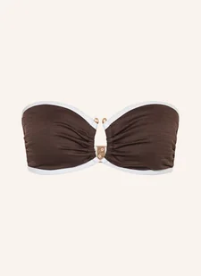 Seafolly Góra Od Bikini Bandeau Beach Bound braun - Stroje kąpielowe - miniaturka - grafika 1