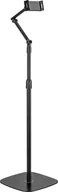 Akcesoria do tabletów i e-booków - Stojak InLine InLine® Floor tablet holder with stand, up to 12.9", black - miniaturka - grafika 1