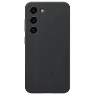 Etui i futerały do telefonów - Samsung Etui Leather Cover do Galaxy S23 EF-VS911LBEGWW Czarny - miniaturka - grafika 1