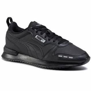 Sneakersy męskie - Buty sportowe męskie czarne Puma R78 SL niskie wygodne sneakersy SoftFoam (374127 01) - grafika 1