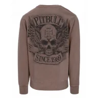 Odzież taktyczna i umundurowanie - Bluza PITBULL Washed Bite Me '25 - Washed Burgundy XXL - miniaturka - grafika 1