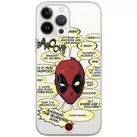 Etui i futerały do telefonów - Etui Marvel dedykowane do Iphone 13, wzór: Deadpool 008 Etui częściowo przeźroczyste, oryginalne i oficjalnie licencjonowane - miniaturka - grafika 1