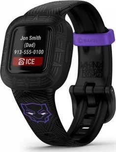 Garmin Garmin vivofit jr. 3 Black Panther, Special Edition - Smartband - miniaturka - grafika 1