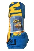 Koce i narzuty dla dzieci - Dziecięcy KOC Flanelowy KOCYK HOT WHEELS 130 x 160 cm - miniaturka - grafika 1