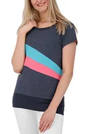 Koszulki i topy damskie - Alife and Kickin CleaAK T-shirt damski, granatowy, L - miniaturka - grafika 1