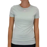 Koszulki i topy damskie - Nike damska koszulka All Over Mesh Training Top zielony Pistachio Frost/White L - miniaturka - grafika 1