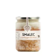 Pasztet i przetwory mięsne - Smalec z wędzonym boczkiem 470g - Schronisko Bukowina - miniaturka - grafika 1