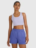 Bielizna sportowa damska - 4F Biustonosz treningowy z niskim wsparciem - niebieski L - miniaturka - grafika 1