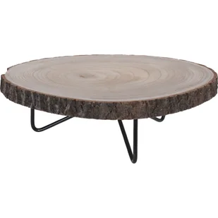 Home Styling Collection NiskiSTOLIK okazjonalnySTOLIK nocny naturalny pień drzewa 40 cm CAZ100600 - Ławy i stoliki kawowe - miniaturka - grafika 2