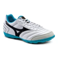 Piłka nożna - Mizuno Męskie buty piłkarskie MRL Sala Club Tf, White Black, 44 EU - miniaturka - grafika 1