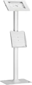Akcesoria do tabletów i e-booków - Uchwyt Maclean Uchwyt do tabletu podłogowy z blokadš reklamowy 9,7-11 cali MC-476W Biały - miniaturka - grafika 1