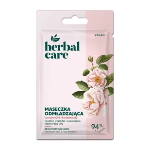 Farmona Herbal Care Maseczka Odmładzająca Koenym Q10 z Kwiatem Róży - Maseczki do twarzy - miniaturka - grafika 1