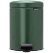 Kosze na śmieci - Brabantia Kosz na śmieci kuchenny pedałowy 5L NewIcon zielony Pink 304026 304026 - miniaturka - grafika 1