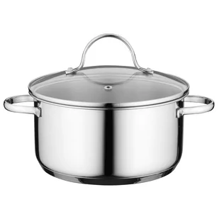 Berghoff Garnek z pokrywką stal nierdzewna COMFORT, 18 cm - Garnki - miniaturka - grafika 1