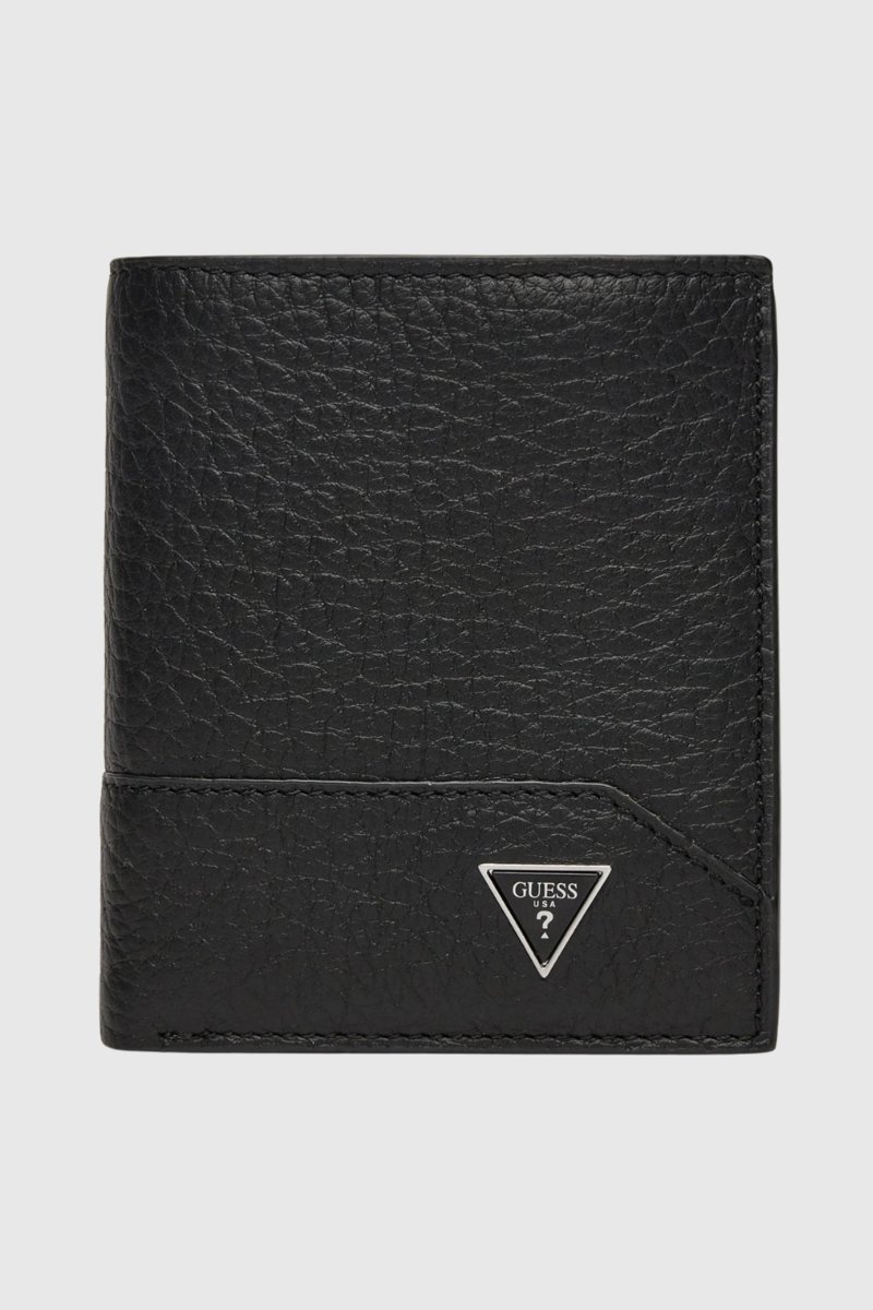 GUESS Czarny portfel męski Bifold