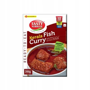 Danie gotowe Kerala Fish Curry Shappile Curry Tasty Nibbles 200g - Szybkie dania obiadowe - miniaturka - grafika 1