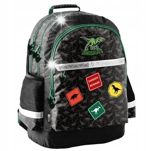 PLECAK SZKOLNY TORNISTER DINO NINOZAUR DLA CHŁOPCA KLASA 1 3 - Plecaki szkolne i tornistry PLECAK SZKOLNY TORNISTER DINO NINOZAUR DLA CHŁOPCA KLASA 1 3 - Plecaki szkolne i tornistry - miniaturka - grafika 1