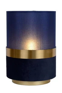 Lucide Tusse 10508/01/35 lampa stołowa lampka 1x40W E14 niebieska - Lampy stojące - miniaturka - grafika 1