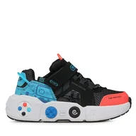 Buty dla chłopców - Sneakersy Skechers Gametronix 402260L/BKMT Czarny - miniaturka - grafika 1
