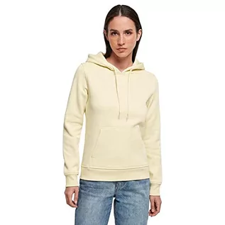 Bluzy damskie - Build Your Brand Damska bluza z kapturem Heavy Hoody, bluza z kapturem dla kobiet, wykonana z mocnego materiału dresowego, dostępna w wielu kolorach, rozmiary XS-3XL, Softyellow, XL - grafika 1