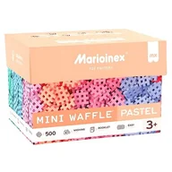Klocki - Marioinex Mini Waffle Pastel 500 elementów - miniaturka - grafika 1