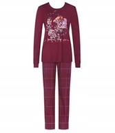 Piżamy damskie - Triumph piżama damska bawełna czerwony rozmiar 42 - miniaturka - grafika 1