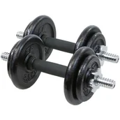 Pozostały sprzęt siłowy - Axer EB FIT EB FIT ŻELIWNA 19 KG 2x9.5 KG ) WALIZKA EB FIT - miniaturka - grafika 1