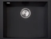 Zlewozmywaki - Zlew PLADOS ONE 5610-U CZARNY METAL (black metalik 44) (ON5610ST44) - miniaturka - grafika 1