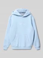 Swetry dla chłopców - Bluza z kapturem z wyhaftowanym logo - miniaturka - grafika 1