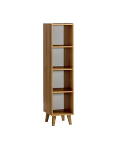 Regał otwarty Werso W4, dąb riviera - Krzesełka i taborety dla dzieci - miniaturka - grafika 1