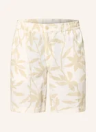 Spodenki męskie - Calvin Klein Szorty Z Dodatkiem Lnu beige - miniaturka - grafika 1