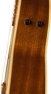 Fender Newporter Player Walnut Fingerboard Gold Pickguard Natural Leworęczna - Gitary akustyczne - miniaturka - grafika 4