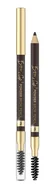 Akcesoria i kosmetyki do stylizacji brwi - Eveline Brow & Go Pudrowa Kredka do Brwi 03 Dark Brown - miniaturka - grafika 1