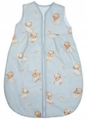 Śpiworki dla dzieci - OCIEPLANY ŚPIWOREK NIEMOWLĘCY DO SPANIA 56-62 1 TOG BAWEŁNA 100% - miniaturka - grafika 1