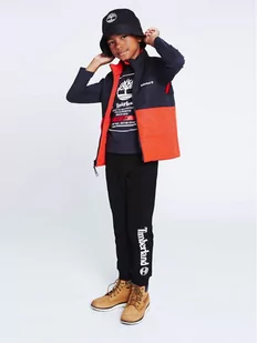 Timberland Kamizelka T26585 D Pomarańczowy Regular Fit - Kurtki i płaszcze dla chłopców - miniaturka - grafika 1