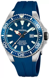 Zegarek Zegarek Festina F20664-1 Diver Professional - Zegarki męskie - miniaturka - grafika 1