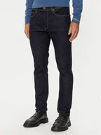 Spodnie męskie - Pepe Jeans Jeansy PM207390 Granatowy Tapered Fit - miniaturka - grafika 1