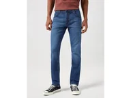 Spodnie męskie - Męskie spodnie jeansowe proste Wrangler REGULAR FIT W33 L30 - miniaturka - grafika 1