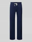 Piżamy męskie - Spodnie sportowe z elastycznym pasem i detalem z logo - miniaturka - grafika 1