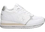 Półbuty damskie - U.S. Polo Assn Półbuty SYLVI007W/3YL1 37 SYLVI007 PRINT-WHI - miniaturka - grafika 1