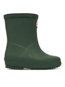 Buty dla dziewczynek - Hunter Kalosze HFRK0002242 Zielony - miniaturka - grafika 1