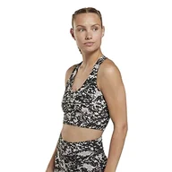 Biustonosze - Reebok Damski nowoczesny biustonosz sportowy Safari - miniaturka - grafika 1