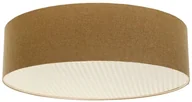 Lampy sufitowe - Plafon sufitowy ERUTAN RATTAN 60 żółty BPS KONCEPT - miniaturka - grafika 1