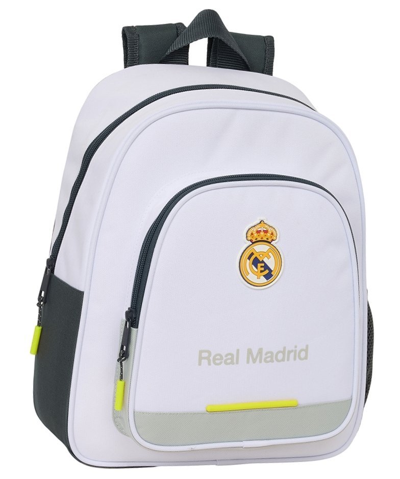 Plecak dziecięcy tornister dla przedszkolaka szkolny 34 cm Real Madryt oficjalna kolekcja klubowa