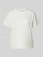 Koszulki i topy damskie - T-shirt z aplikacją model ‘NYNNA’ - miniaturka - grafika 1