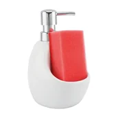 Mydelniczki i dozowniki mydła - Kuchinox Kuchinox Dozownik kuchenny Mini biały - miniaturka - grafika 1