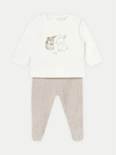 Mayoral Komplet bluzka i półśpiochy 2510 Beżowy Regular Fit - Komplety dla niemowląt - miniaturka - grafika 1