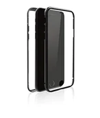 Etui i futerały do telefonów - Black Rock - Etui na telefon komórkowy pasuje do Apple iPhone SE 2020-2022/7/8I etui magnetyczne zamknięcie, ochrona przed zarysowaniami (przezroczysty czarny) - miniaturka - grafika 1